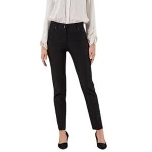 89TH &‎ MADISON Women's Black Casual Stretch Ankle Pants Size 8